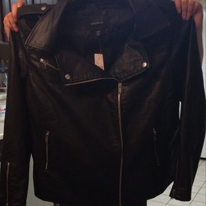 Lane Bryant leather jacket